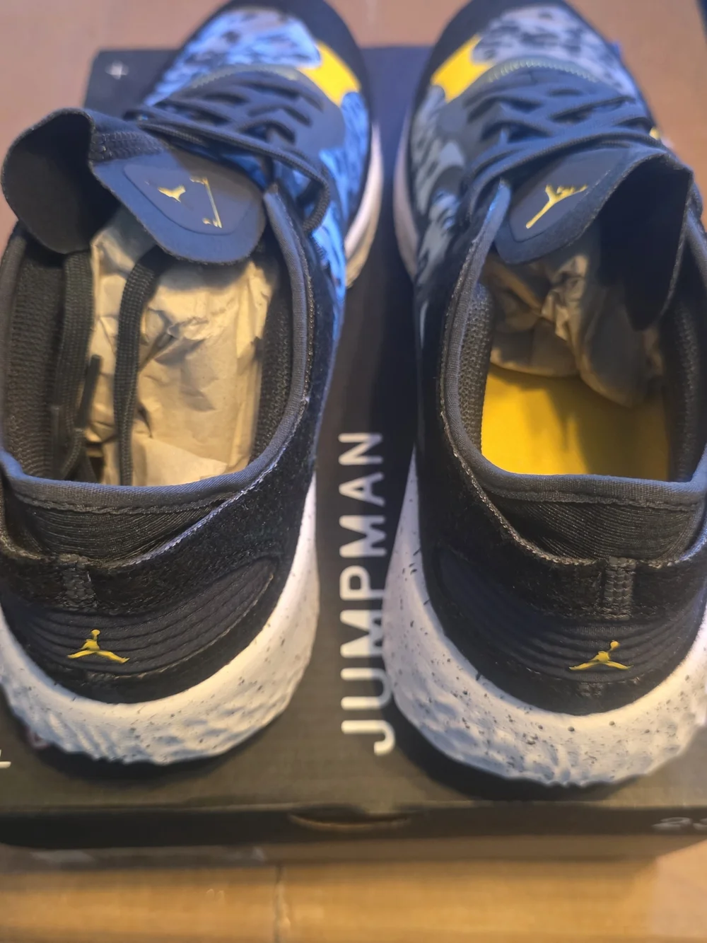 Air Jordan Delta 3 Low Men’s Grey Black & Yellow Sneakers